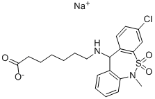30123-17-2   噻奈普汀鈉鹽   Tianeptine sodium salt 