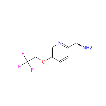 CAS：953780-33-1，(R)-1-(5-(2,2,2-三氟乙氧基)吡啶-2-基)乙胺鹽酸鹽 