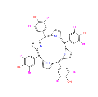 CAS：125299-79-8，MESO-四(3,5-二溴-4-羥基苯基)卟啉 