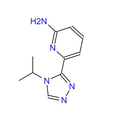 CAS：1448427-99-3，6-(4-異丙基-4H-1,2,4-三唑-3-基)吡啶-2-胺 