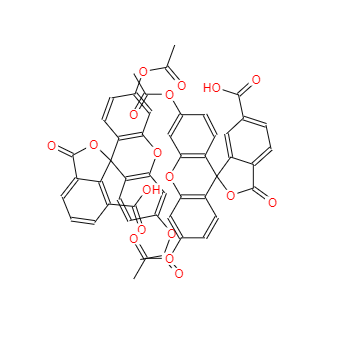 CAS：124387-19-5，5(6)-羧基熒光素二乙酸酯 
