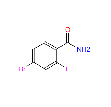 CAS：292621-45-5，4-溴-2-氟苯甲酰胺 