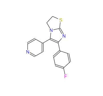 CAS：72873-74-6，6-(4-氟苯基)-5-(4-吡啶基)-2,3-二氫咪唑并[2,1-b]-噻唑 