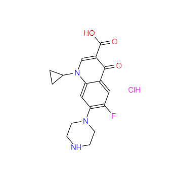 CAS：86483-48-9，環(huán)丙沙星鹽酸鹽