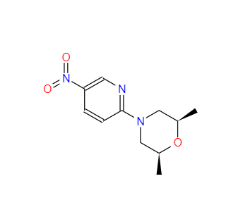 CAS：956699-05-1，(2R,6S)-2,6-二甲基-4-(5-硝基吡啶-2-基)嗎啉 