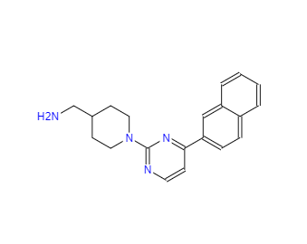 CAS：1123231-07-1，(1-(4-(萘-2-基)嘧啶-2-基)哌啶-4-基)甲胺