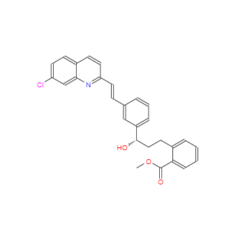 CAS：142569-69-5，2-[3-(S)-[3-[2-(7-氯-2-喹啉基)乙烯基]苯基]-3-羥基丙基]苯甲酸甲酯