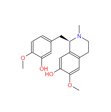 CAS：3968-19-2，(R)-牛心果堿