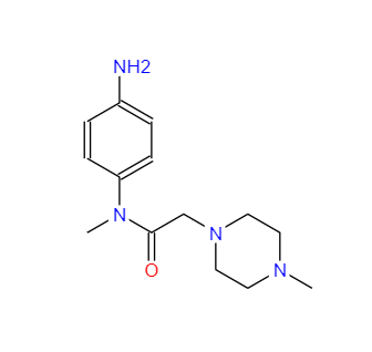 CAS：262368-30-9，N-(4-氨基苯基)-N,4-二甲基-1-哌嗪乙酰胺