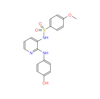 CAS：141430-65-1，N-[2-[(4-羥基苯基)氨基]-3-吡啶基]-4-甲氧基苯磺酰胺