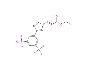 CAS：1333152-22-9，(Z)-3-(3-(3,5-雙(三氟甲基)苯基)-1H-1,2,4-三唑-1-基)丙烯酸異丙酯