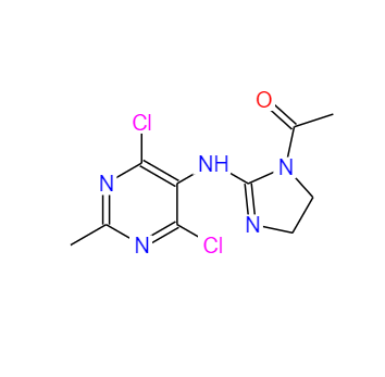 CAS：75438-54-9，4,6-二氯-2-甲基-5-(1-乙?；?2-咪唑啉-2)-氨基嘧啶 