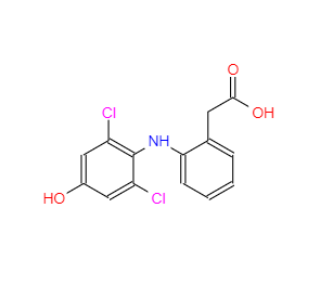 CAS：64118-84-9，2-(2-((2,6-二氯-4-羥基苯基)氨基)苯基)乙酸