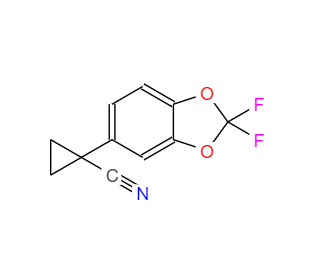 CAS：862574-87-6，1-(2,2-二氟苯并二氧代-5-基)環(huán)丙烷甲腈 